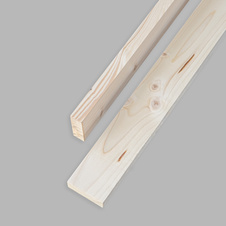 Smrekové Hobľované Hranoly ABC 20x60x2500 mm