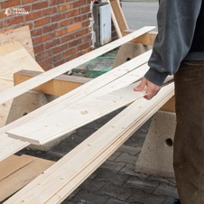 Smrekové obkladové dosky C Klasik 15x121x4000 mm