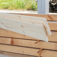 Smrek AB štruktúrovaná palubovka 3D ''A'' 19x149x4000 mm