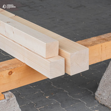 Smrekové Hobľované Hranoly ABC 90x90x5000 mm