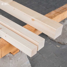 Smrekové Hobľované Hranoly ABC 99x99x4000 mm