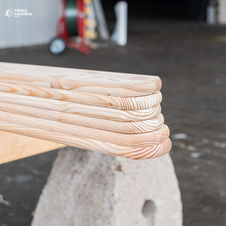 Plotovka Smrekovec Zaguľatený Koniec AB 18x88x1500 mm