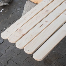 Plotovka Smrek Zaguľatený Koniec AB 18x88x800 mm