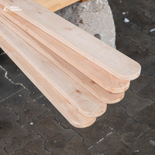 Jelšová Plotovka Zaguľatená 20x86x1500 mm