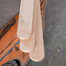 Jelšová Plotovka Zaguľatená 20x86x1500 mm