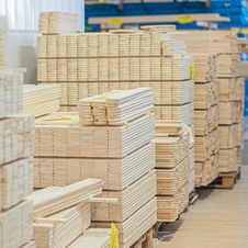 Smreková Plotovka Rovný Koniec AB 18x88x970 mm