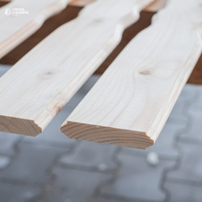 Plotovka Smrek Tvarovaná AB 19x90x970 mm