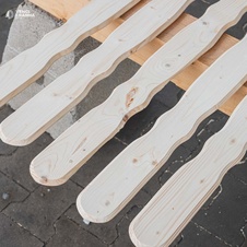 Plotovka Smrek Tvarovaná AB 19x90x970 mm