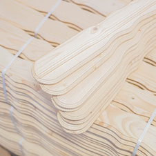 Plotovka Smrek Tvarovaná AB 19x90x970 mm