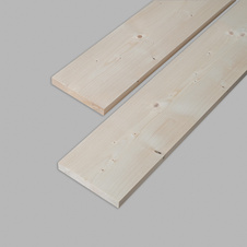 Hobľované dosky Smrek BC 42x205x4000 mm