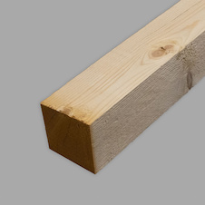 Smrekové Neohrabane Hranoly 120x120x4000 mm