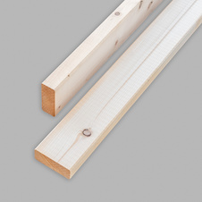 Smrekové KVH hranoly nepohľadové NSi 80x120x4000 mm